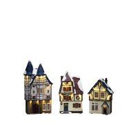 Konstsmide Set of 3 small Houses