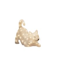 Konstsmide Acrylic Laying Cat
