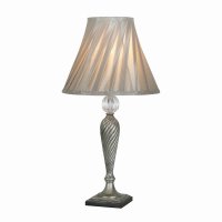 Oaks Lighting Lastur Table Lamp Soft Grey