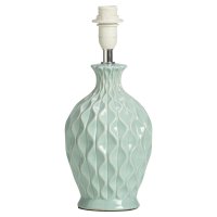 Oaks Lighting Yarra Table Lamp Base 270 x 120mm Light Blue