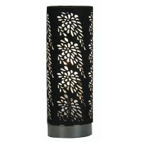 Oaks Lighting Tema Touch Table Lamp Mirror Black