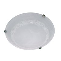 Oaks Lighting Rosa Small Flush Ceiling Light