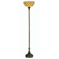 Oaks Lighting Tiffany Style Jewel Floor Lamp