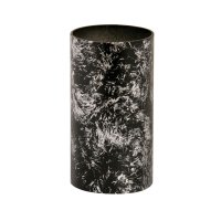Oaks Lighting Candle Drip 33 x 65mm Black Silver Painted
