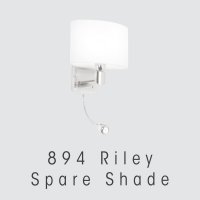 Oaks Lighting Riley Wall Light Replacement Shade