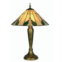 Oaks Lighting Tiffany Style Leaf Table Lamp