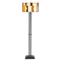 Oaks Lighting Tiffany Style Osrick Floor Lamp