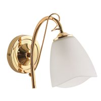 Oaks Lighting Turin Wall Light Polished Brass