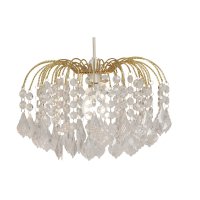 Oaks Lighting Dacia Non-Electric Pendant Large Polished Brass