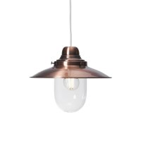 Oaks Lighting Pescar Non-Electric Pendant Copper