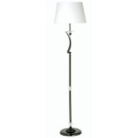 Oaks Lighting Wroxton Floor Lamp Titanium