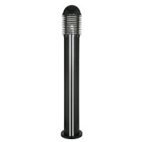 Oaks Lighting Bollard Die-Cast Aluminium Outdoor Post Light Black