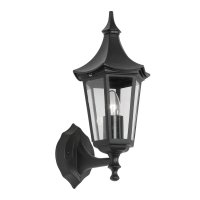 Oaks Lighting Witton Outdoor Wall Light Up Black