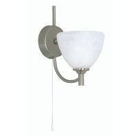 Oaks Lighting Hamburg Wall Light Antique Chrome