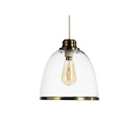 Oaks Lighting Kasama Non-Electric Pendant Antique Brass