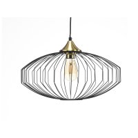 Oaks Lighting Boho Pendant Black