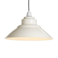 Oaks Lighting Balor Non-Electric Pendant Cream