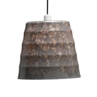 Oaks Lighting Kiki Non-Electric Pendant Soft Grey