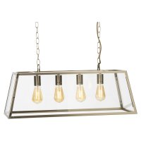 Oaks Lighting Riga 4 Light Chandelier Antique Chrome