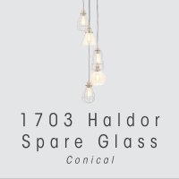 Oaks Lighting Haldor Replacement Glass Conical