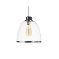 Oaks Lighting Kasama Non-Electric Pendant Chrome