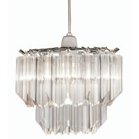 Oaks Lighting Acrylic Non-Electric Pendant Clear