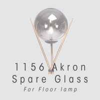 Oaks Lighting Akron Floor Lamp Replacement Glass
