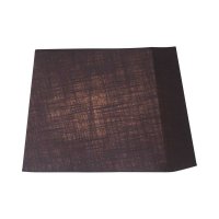 Oaks Lighting Rectangular Linen Shade Charcoal - Various Sizes