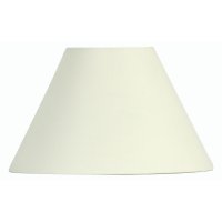 Oaks Lighting Cotton Coolie Shade Cream - Various Sizes