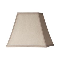 Oaks Lighting Square Shade Soft Grey - Various Sizes