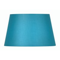 Oaks Lighting Cotton Drum Shade Blue - Various Sizes