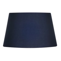 Oaks Lighting Cotton Drum Shade Navy - Various Sizes