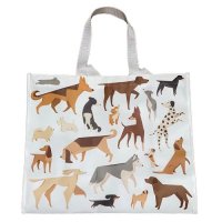Puckator Barks Dog Reusable Shopping Bag