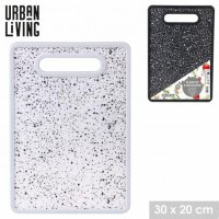 Urban Living Cutting Board Marble Effect 20cm x 30cm - 2 Colors