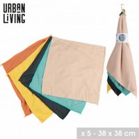 Urban Landscape Microfibre Cloth 5 Pack - Assorted Colours