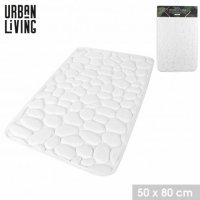 Urban Living Memory Foam Bathmat - White