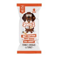 Denzels Nut Butter Dog Chews Peanut Cashews & Turkey