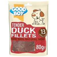 Good Boy Tender Duck Fillets - 80g
