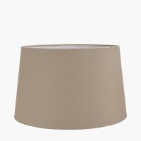 Pacific Lifestyle Winston Handloom Tapered Lampshade 40cm - Taupe