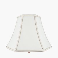 Pacific Lifestyle Lyla Polysilk Bowed Lampshade 40cm - Cream