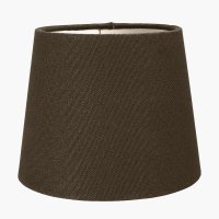 Pacific Lifestyle Pelham Handloom Tapered Lemon Clip Lampshade 15cm - Grey