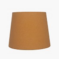Pacific Lifestyle Pelham Handloom Tapered Lemon Clip Lampshade 15cm - Mustard