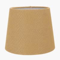Pacific Lifestyle Pelham Handloom Tapered Lemon Clip Lampshade 15cm - Taupe