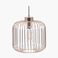 Pacific Lifestyle Dania Metal Wire Pendant - French Gold