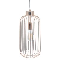 Pacific Lifestyle Dania Metal Wire Tall Pendant - French Gold