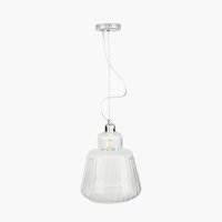 Pacific Lifestyle Porto Optic Glass Tapered Pendant - Clear