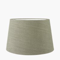 Pacific Lifestyle Milos Linen Tapered Lampshade 35cm - Pistachio Green