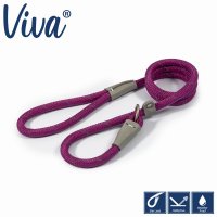 Ancol Viva Rope Slip Reflective - Purple 1.5m x 12mm