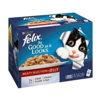 Felix Mixed Meat Selection - 12 Pack