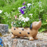 Flamboya Woodland Pooch Heart Planter